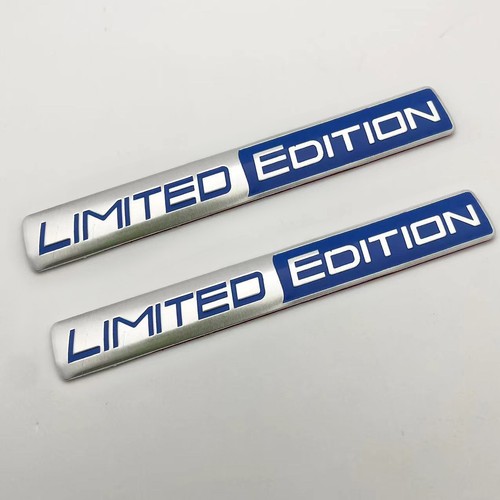 2pcs edizione limitata logo - 3d,